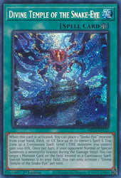 Divine Temple of the Snake-Eye [MP24-EN123] Prismatic Secret Rare 