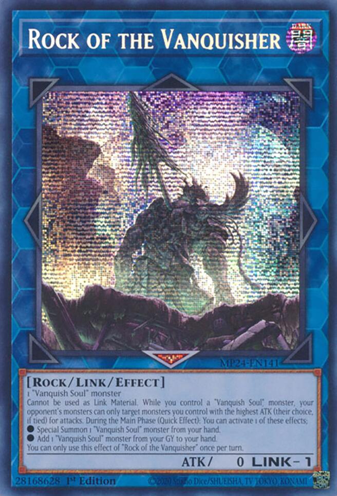 Rock of the Vanquisher [MP24-EN141] Prismatic Secret Rare 
