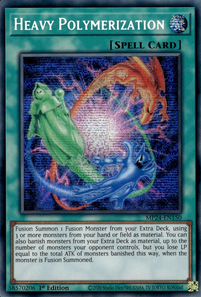 Heavy Polymerization [MP24-EN150] Prismatic Secret Rare 