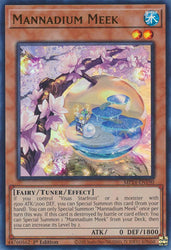 Mannadium Meek [MP24-EN190] Ultra Rare 