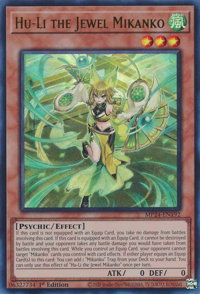 Hu-Li the Jewel Mikanko [MP24-EN192] Ultra Rare 
