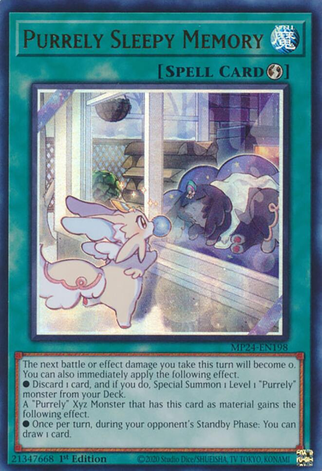 Purrely Sleepy Memory [MP24-EN198] Ultra Rare 