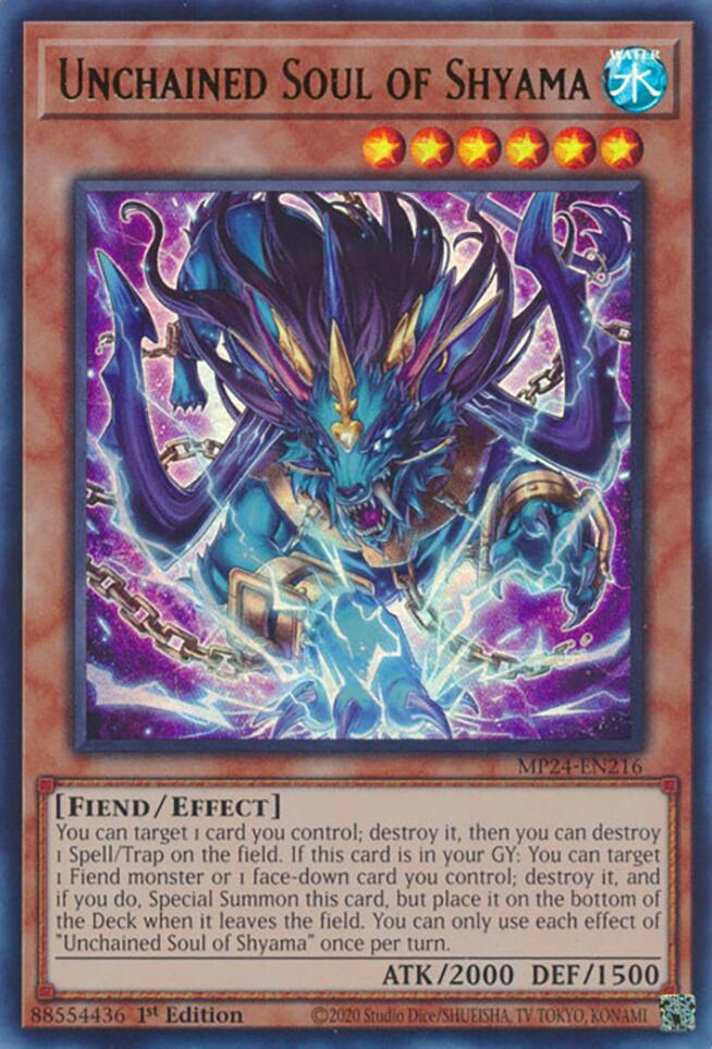 Unchained Soul of Shyama [MP24-EN216] Ultra Rare 