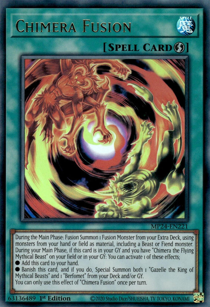 Chimera Fusion [MP24-EN221] Ultra Rare 