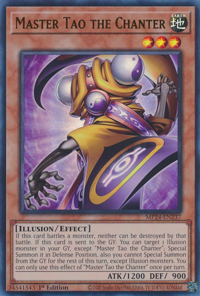Master Tao the Chanter [MP24-EN237] Ultra Rare 