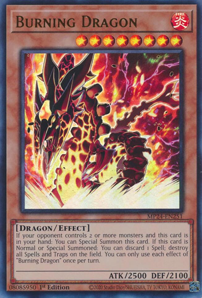 Burning Dragon [MP24-EN251] Ultra Rare 