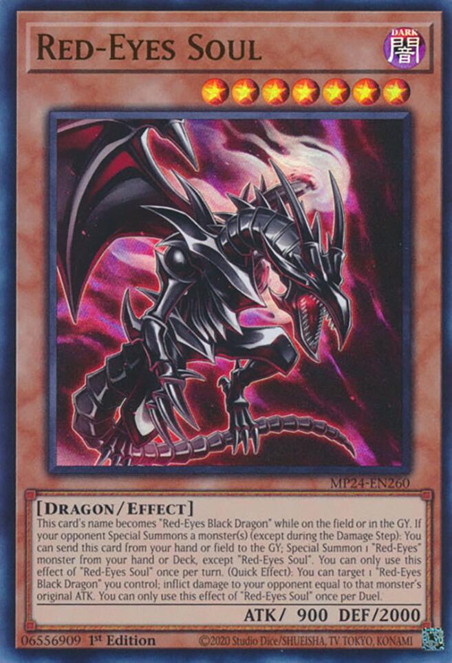 Red-Eyes Soul [MP24-EN260] Ultra Rare 