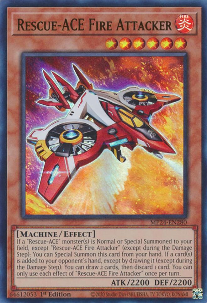 Rescue-ACE Fire Attacker [MP24-EN280] Ultra Rare 