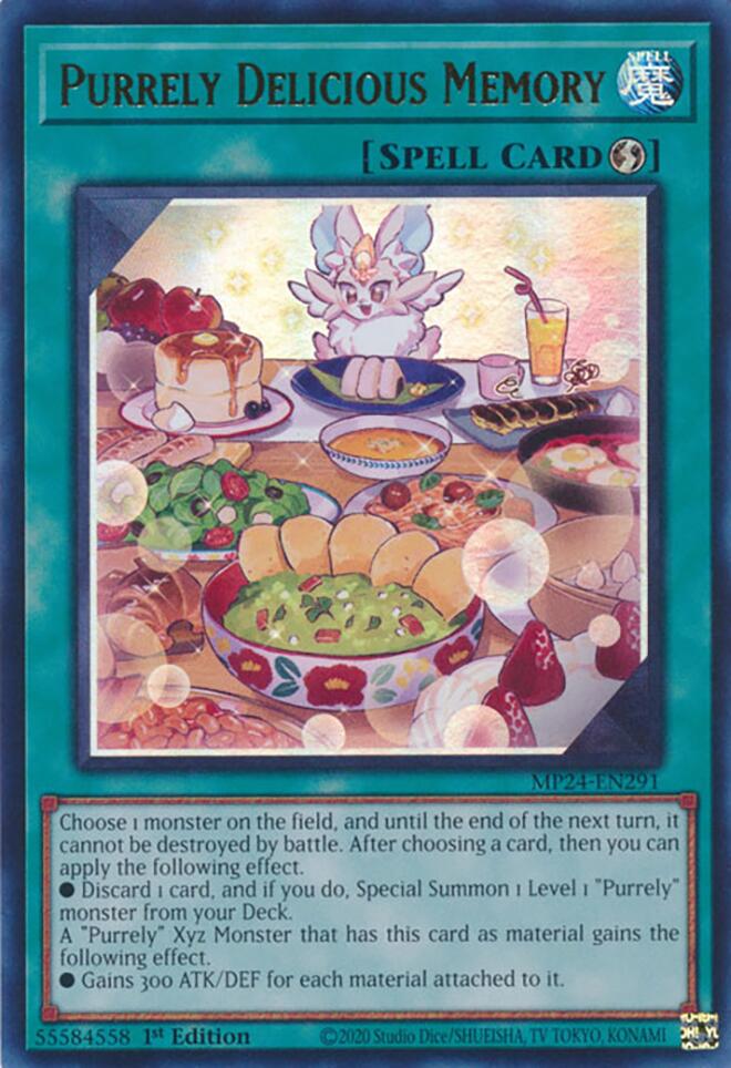 Purrely Delicious Memory [MP24-EN291] Ultra Rare 