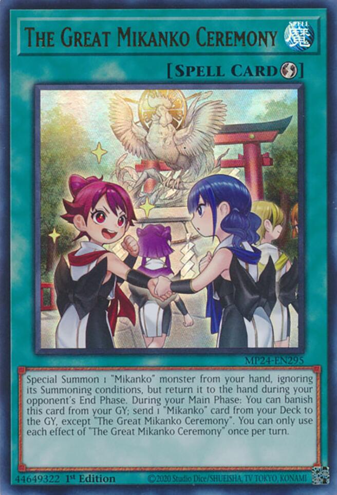 The Great Mikanko Ceremony [MP24-EN295] Ultra Rare 