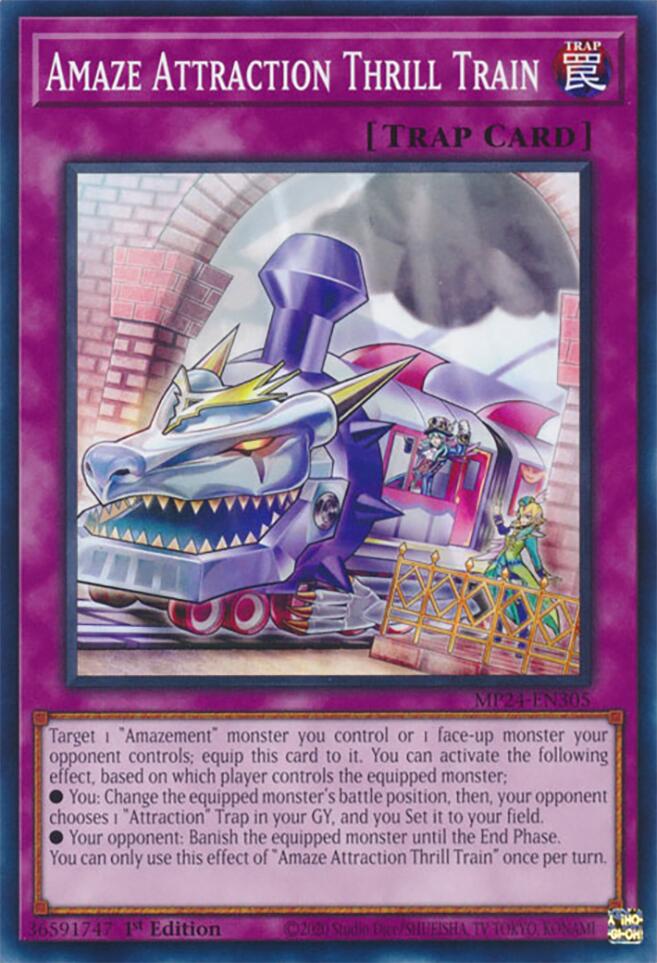 Amaze Attraction Thrill Train [MP24-EN305] Common 