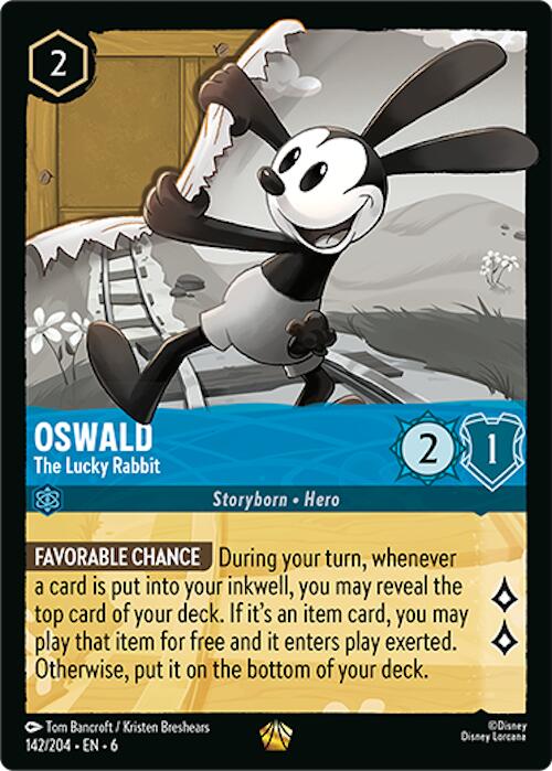 Oswald - The Lucky Rabbit (142/204) [Azurite Sea] 