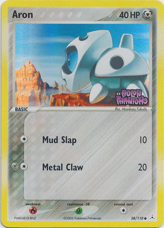Aron (58/110) (Stamped) [EX: Holon Phantoms] 