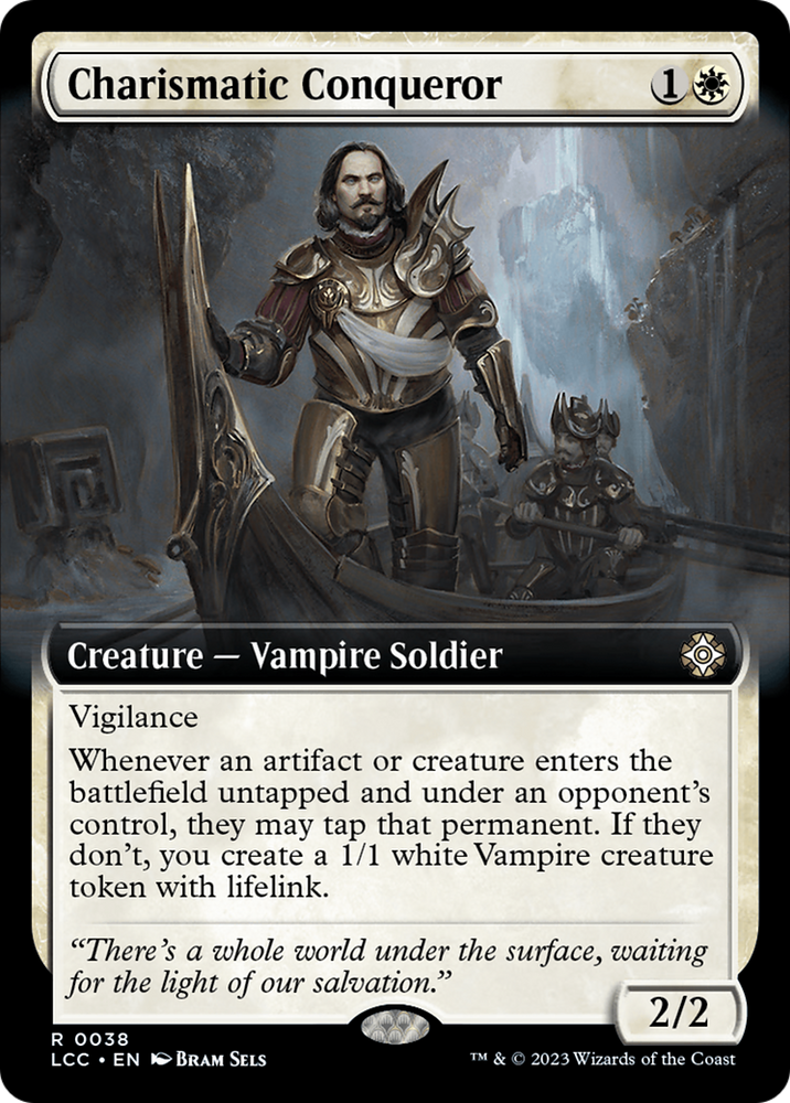 Charismatic Conqueror (Extended Art) [The Lost Caverns of Ixalan Commander] 
