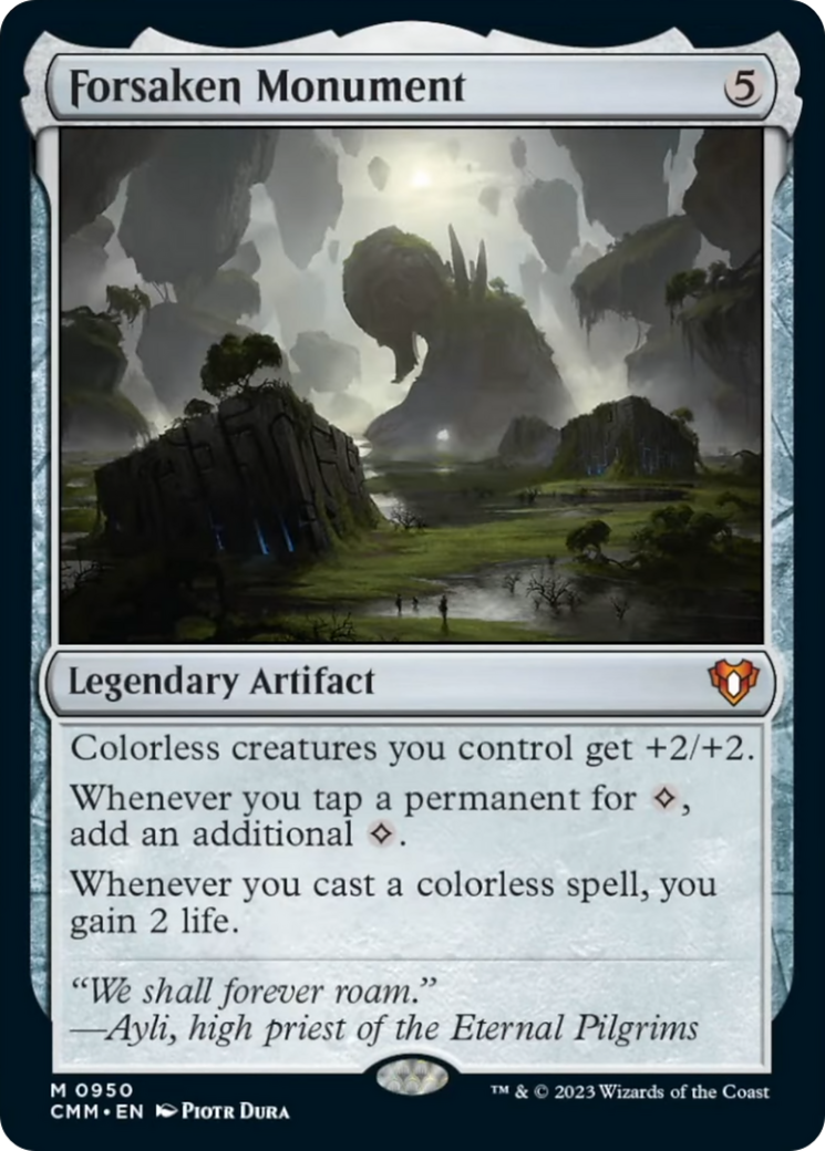 Forsaken Monument [Commander Masters] 