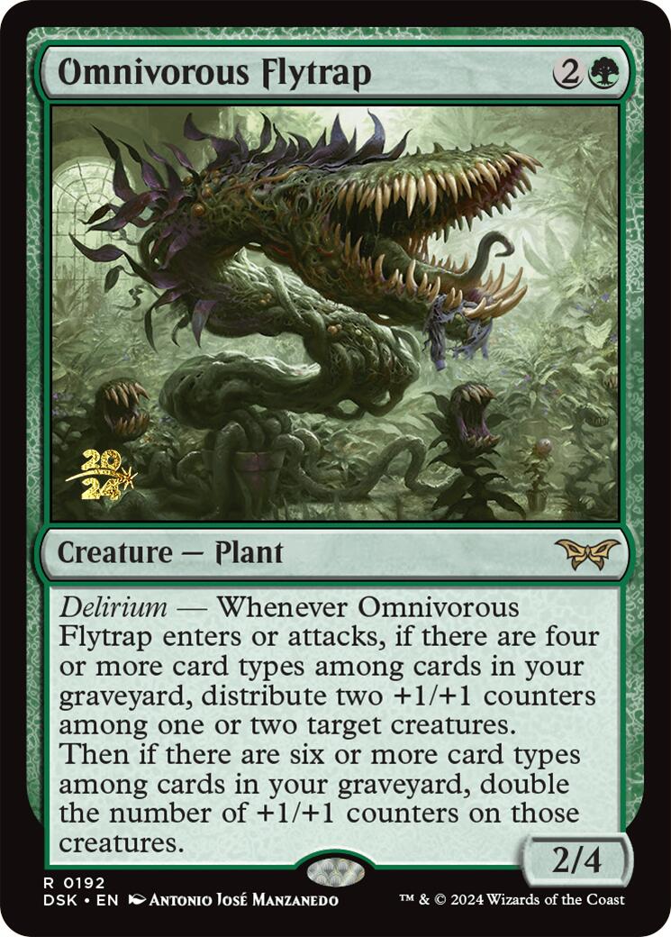 Omnivorous Flytrap [Duskmourn: House of Horror Prerelease Promos] 