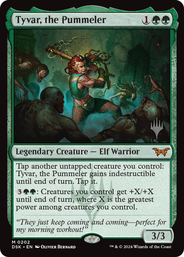 Tyvar, the Pummeler [Duskmourn: House of Horror Promos] 