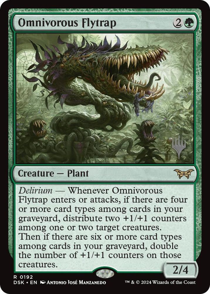 Omnivorous Flytrap [Duskmourn: House of Horror Promos] 