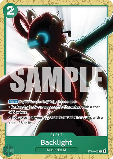 Backlight [Starter Deck: GREEN Uta] 