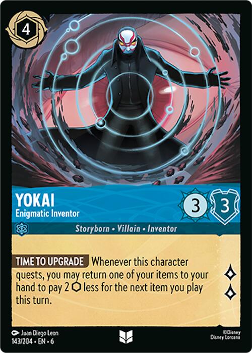 Yokai - Enigmatic Inventor (143/204) [Azurite Sea] 