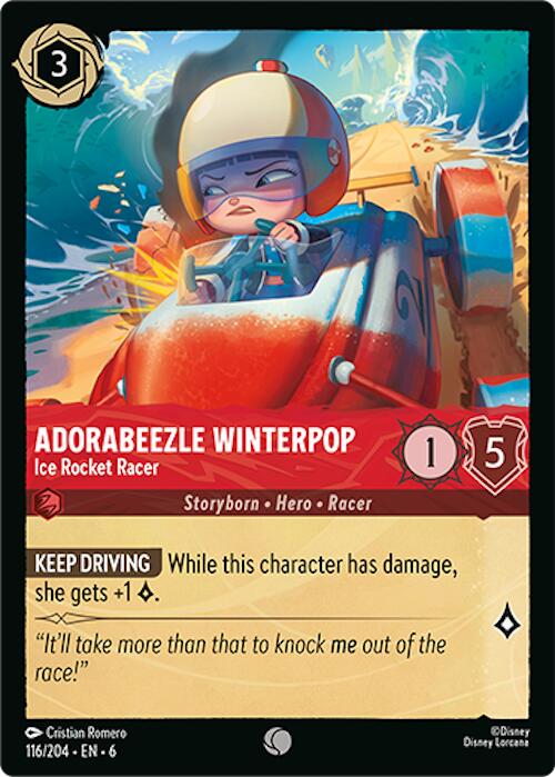 Adorabeezle Winterpop - Ice Rocket Racer (116/204) [Azurite Sea] 