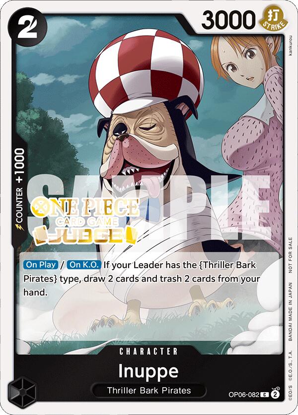 Inuppe (Judge Pack Vol. 4) [One Piece Promotion Cards] 