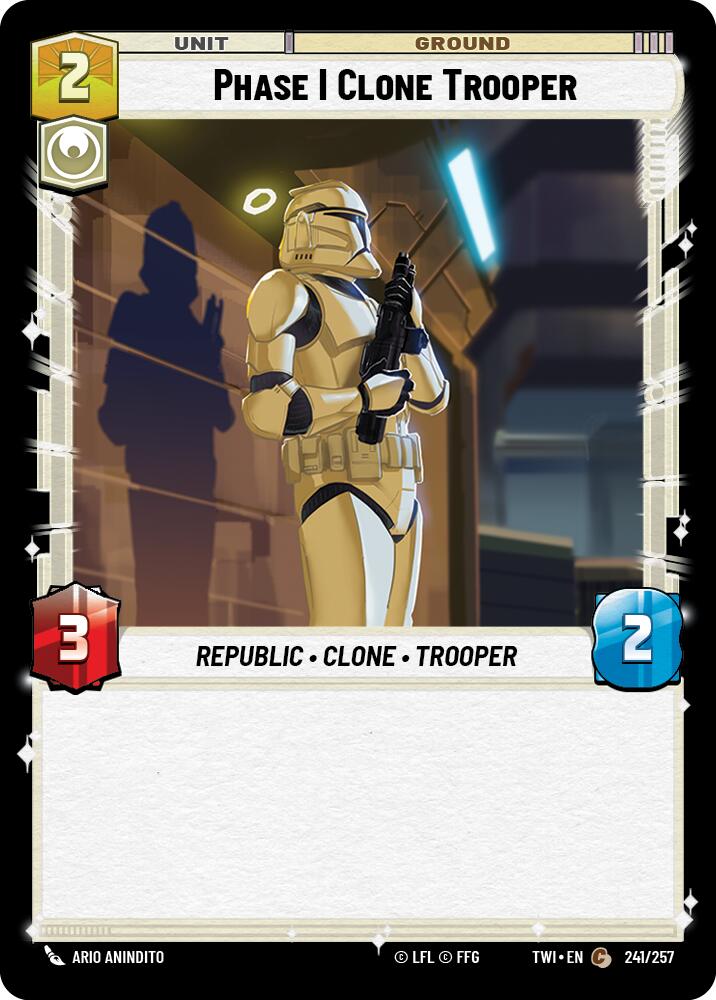 Phase I Clone Trooper (241/257) [Twilight of the Republic] 