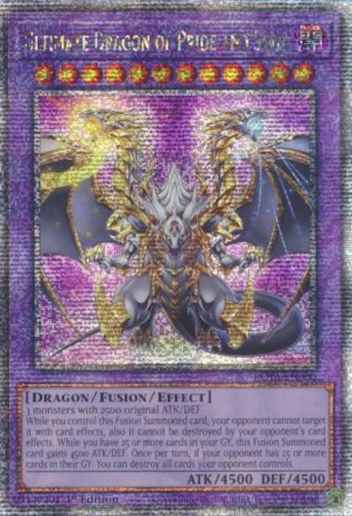 Ultimate Dragon of Pride and Soul [ROTA-EN000] Quarter Century Secret Rare 