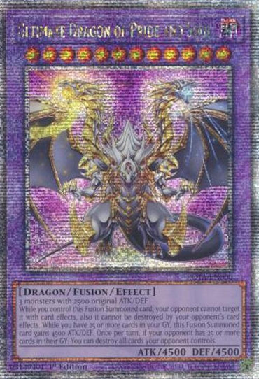 Ultimate Dragon of Pride and Soul [ROTA-EN000] Quarter Century Secret Rare 