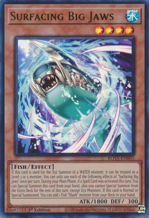 Surfacing Big Jaws [ROTA-EN001] Ultra Rare 