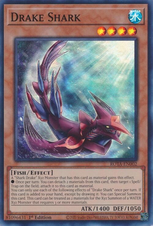Drake Shark [ROTA-EN002] Super Rare 