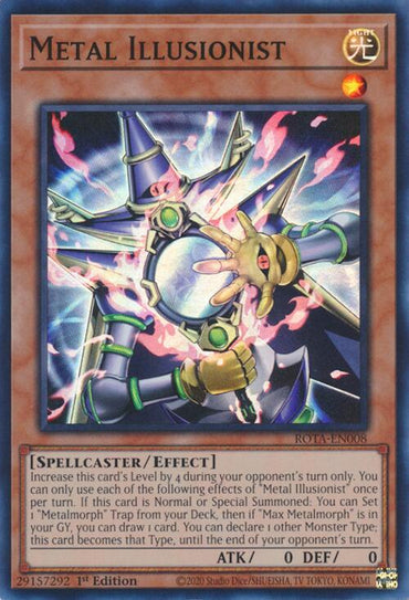 Metal Illusionist [ROTA-EN008] Super Rare 