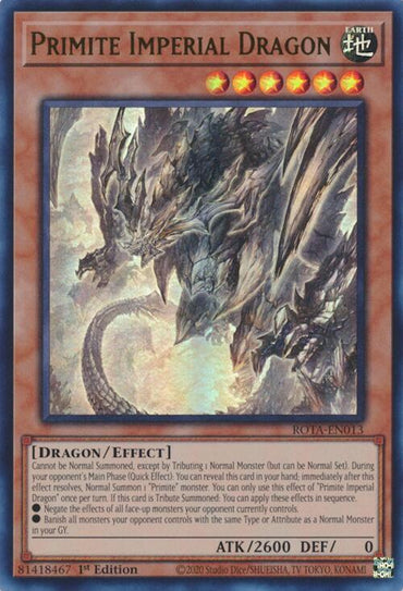 Primite Imperial Dragon [ROTA-EN013] Ultra Rare 