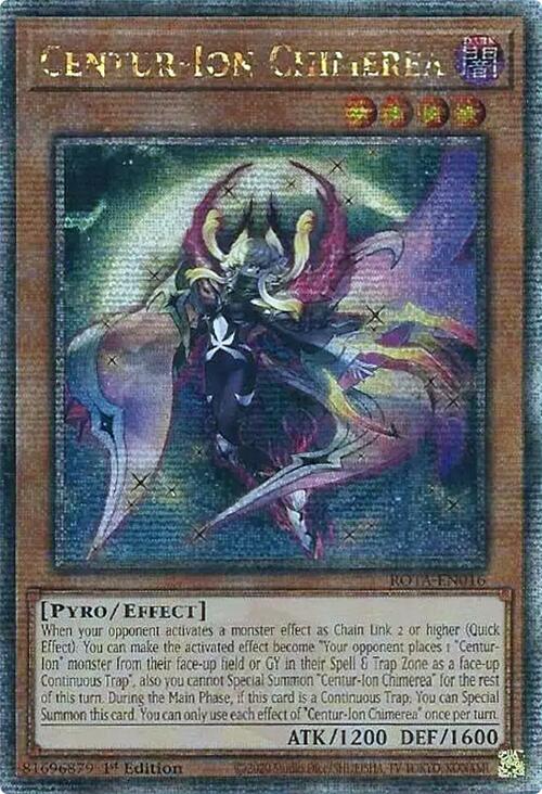 Centur-Ion Chimerea (Quarter Century Secret Rare) [ROTA-EN016] Quarter Century Secret Rare 