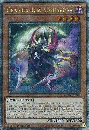Centur-Ion Chimerea (Quarter Century Secret Rare) [ROTA-EN016] Quarter Century Secret Rare 