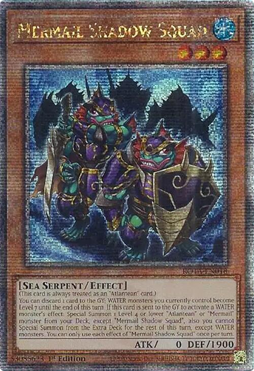 Mermail Shadow Squad (Quarter Century Secret Rare) [ROTA-EN018] Quarter Century Secret Rare 