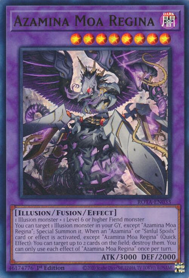 Azamine Moa Regina [ROTA-EN033] Ultra Rare 