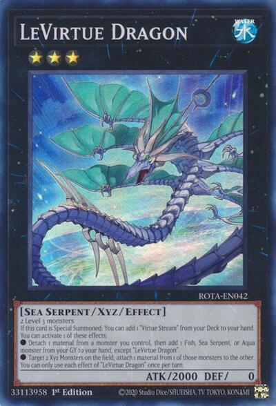 LeVirtue Dragon [ROTA-EN042] Super Rare 