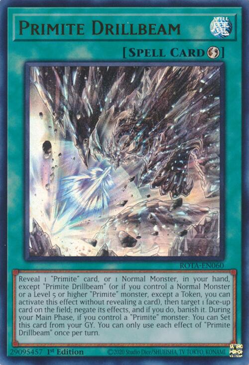 Primite Drillbeam [ROTA-EN060] Ultra Rare 