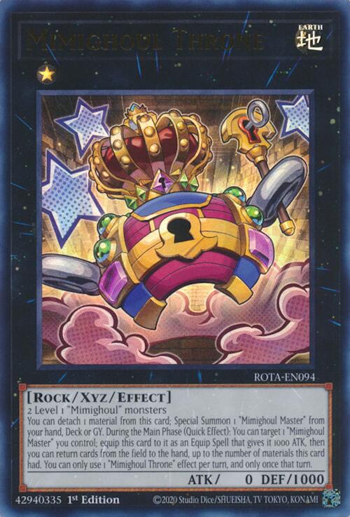 Mimighoul Throne [ROTA-EN094] Ultra Rare 