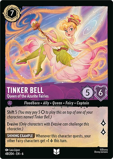 Tinker Bell - Queen of the Azurite Fairies (48/204) [Azurite Sea] 