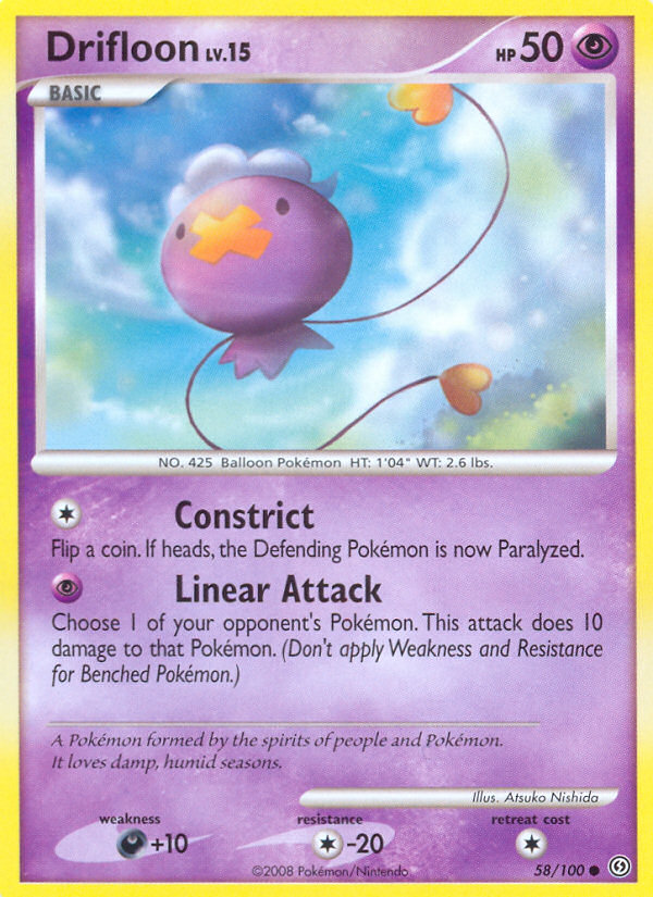 Drifloon (58/100) [Diamond &amp; Pearl: Stormfront] 