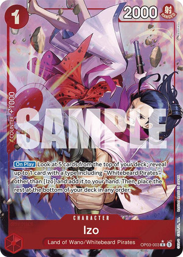 Izo (Alternate Art) (kankurou) [Extra Booster: Memorial Collection] 