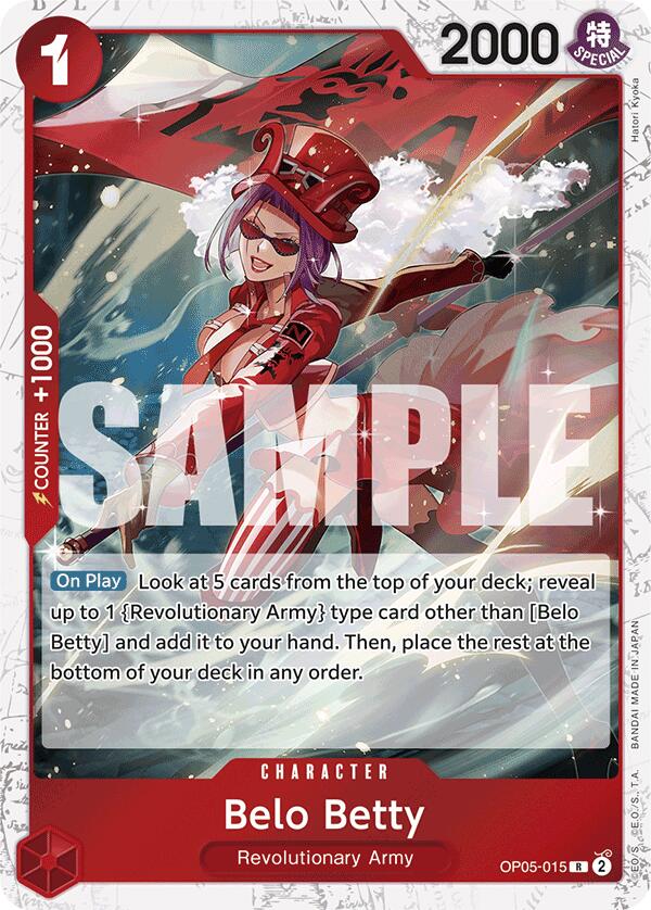 Belo Betty (Alternate Art) [Extra Booster: Memorial Collection] 