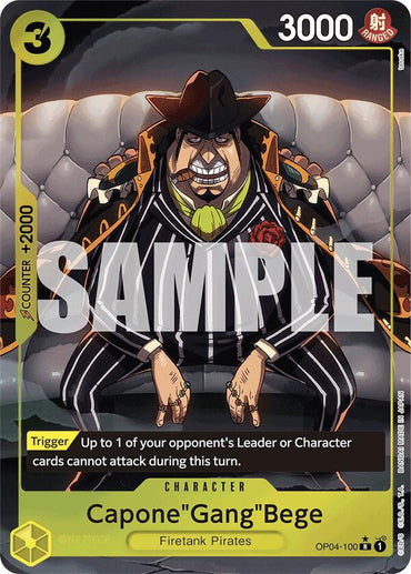 Capone"Gang"Bege (Alternate Art) (tasaka) [Extra Booster: Memorial Collection]