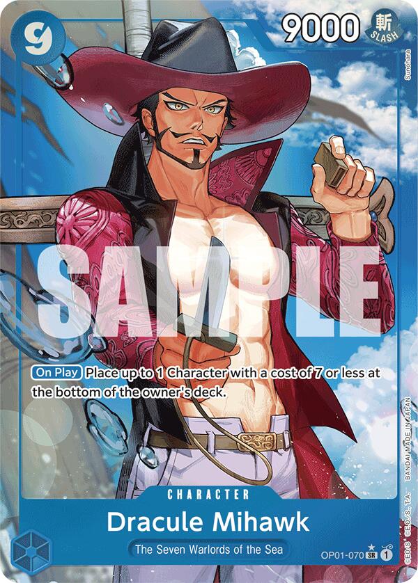 Dracule Mihawk (Alternate Art) [Extra Booster: Memorial Collection] 