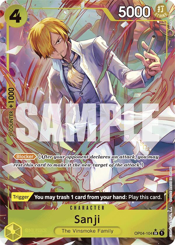 Sanji (Alternate Art) [Extra Booster: Memorial Collection] 