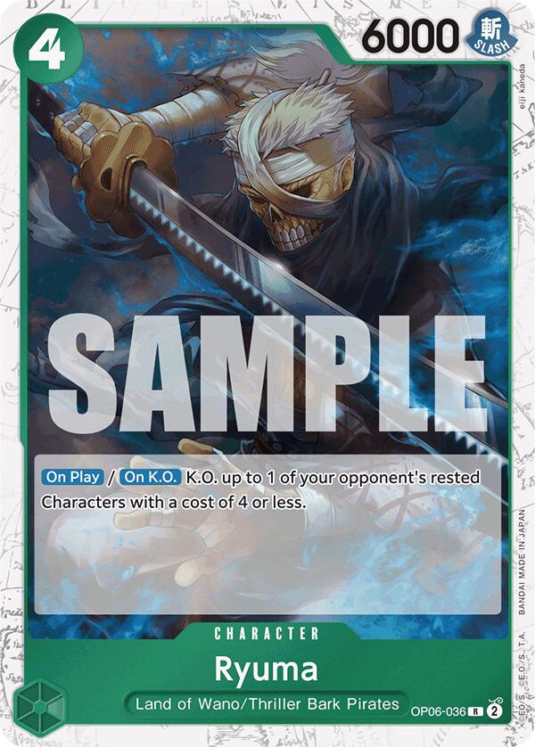 Ryuma (Alternate Art) [Extra Booster: Memorial Collection] 