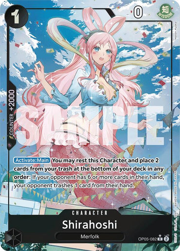 Shirahoshi (Alternate Art) (Pisuke) [Extra Booster: Memorial Collection] 