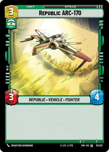 Republic ARC-170 (111/257) [Twilight of the Republic] 